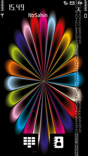 Rainbow Colors 03 theme screenshot