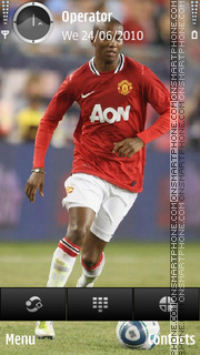 Ashley young man utd theme screenshot