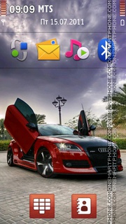 Audi Tt 05 tema screenshot