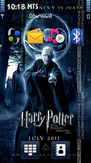 Harry Potter and the Deathly Hallows 01 tema screenshot