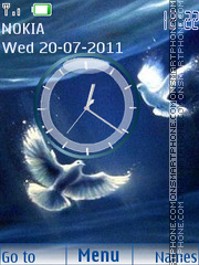 Pigeons tema screenshot