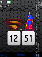 Superman 10 tema screenshot