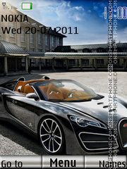 Bugatti With Tone 01 tema screenshot