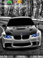 Bmw Blue Lights tema screenshot