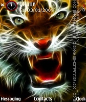 Tiger tema screenshot