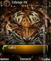 Tiger again tema screenshot