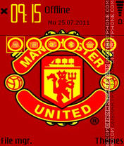 Manchester United 20 theme screenshot
