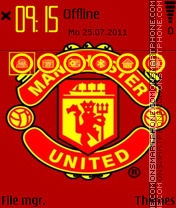 Скриншот темы Manchester United 20