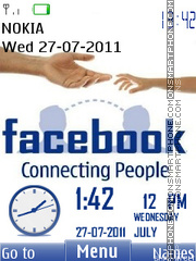 Facebook 09 es el tema de pantalla