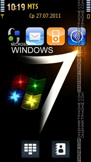 Windows Seven 04 es el tema de pantalla