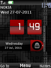 Htc Screen Lock tema screenshot