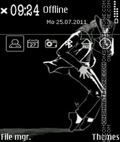 Michel Jackson tema screenshot