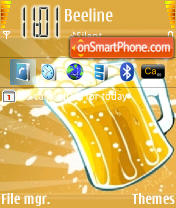 Beer es el tema de pantalla