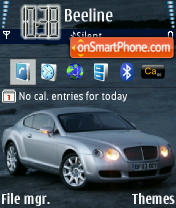 Bentley 01 es el tema de pantalla