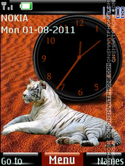 Tigress in the Desert By ROMB39 Theme-Screenshot