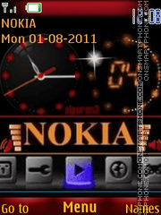 Nokia theme screenshot