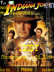 Скриншот темы Indiana Jones