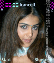 Genelia tema screenshot