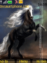 Capture d'écran Animated Horse thème
