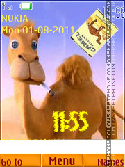 Capture d'écran Camel thème