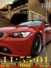 Car and Clock tema screenshot