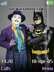 Скриншот темы Batman & Joker