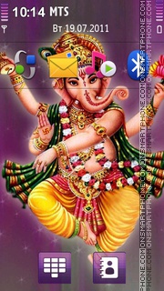 Ganesha 04 es el tema de pantalla