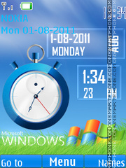 New Windows tema screenshot
