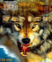 Скриншот темы Wolf 09