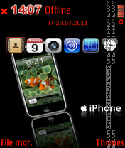 Скриншот темы IPhone 2012