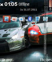 Скриншот темы Nfs Shift 03