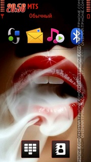 Smoky Lips Theme-Screenshot