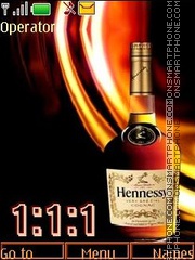 Скриншот темы Hennessy swf