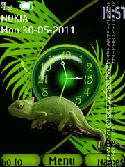 Capture d'écran Monitor lizard thème