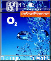 O2 theme screenshot