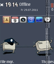 Keyboard- Ctrl and Esc tema screenshot