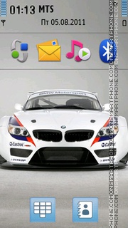 Bmw Z4 08 tema screenshot