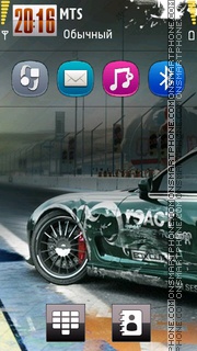 Nfs Car 10 theme screenshot
