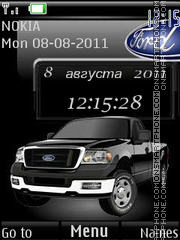 Скриншот темы Ford Truck By ROMB39