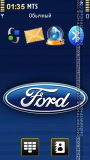 Ford Logo es el tema de pantalla