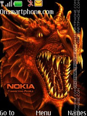 Nokia Dragon tema screenshot