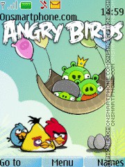 Скриншот темы Angry Birds 07