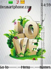 Скриншот темы Love With Loving Tone