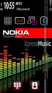 Скриншот темы Xpressmusic 04