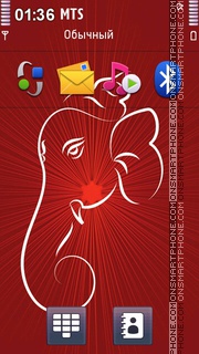 Ganesha 05 theme screenshot