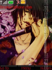 Capture d'écran Takasugi (Gintama) thème