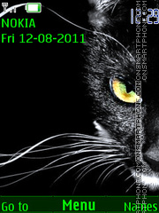 Black Cat tema screenshot