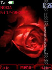 Scarlet Rose tema screenshot