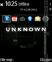 Unknown The Movie es el tema de pantalla