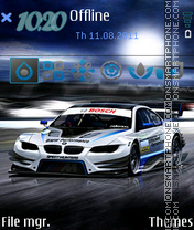 Bmw M3 17 es el tema de pantalla